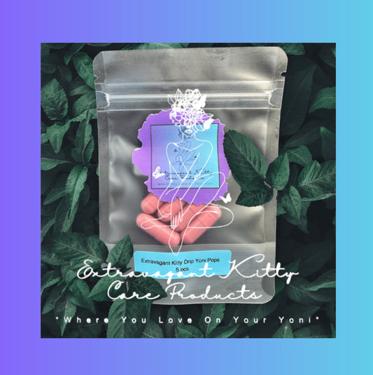 Extravagant Kitty Drip Slippery Yoni Pops (5 Yoni Pops)