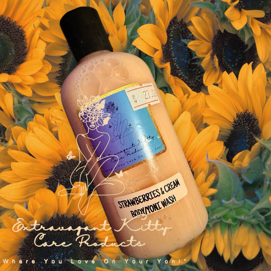 Strawberries & Cream Yoni Wash – 8oz 🍓